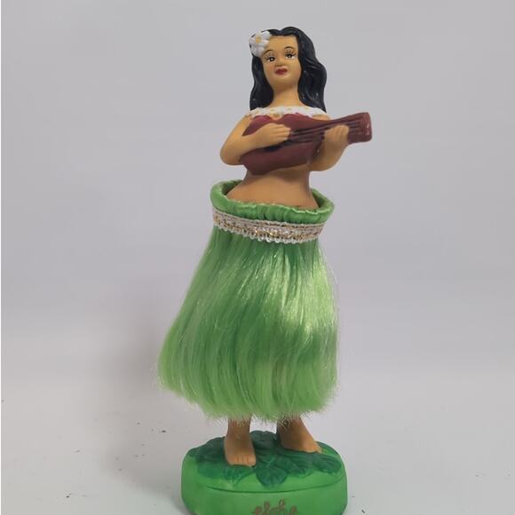 Vintage WIGGLING Bobble HULA GIRL by Accoutrements, 1998 Dashboard Accessory - Picture 3 of 5